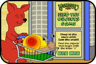 Parents shopping with Sam the Snail Parents Shopping with Sam the Snail
