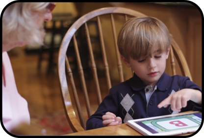 Parents Family with IPad